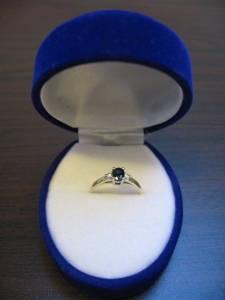 Paulina's engagement ring